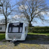 Pitch 1 - Laverick Hall Touring Caravan Site near Morecambe, Hard Standing & Electric Hookup