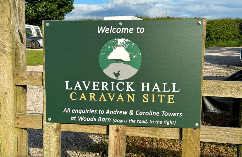 Welcome to Laverick Hall Caravan Site - Halton, Lancaster, Lancashire. Touring and Motorhome