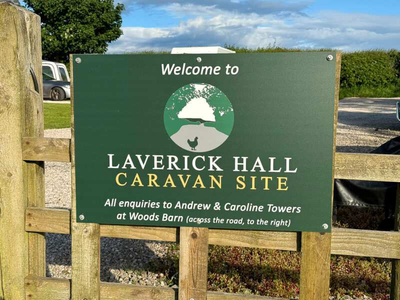 Welcome to Laverick Hall Caravan Site - Halton, Lancaster, Lancashire. Touring and Motorhome