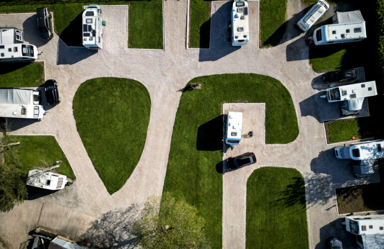 Laverick Hall Caravan Site, Touring & Motorhome near Carnforth, Lancashire